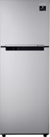 SAMSUNG 253 L Frost Free Double Door 2 Star Refrigerator(Electric Silver, RT28T3022SE/NL)