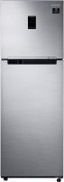 SAMSUNG 345 L Frost Free Double Door 3 Star Refrigerator(Elegant Inox, RT37T4533S8/HL)