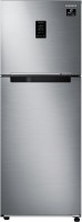 SAMSUNG 314 L Frost Free Double Door 2 Star Refrigerator  with Curd Maestro(Real Stainless, RT34T4632SL/HL)