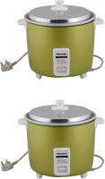 Panasonic SR-WA22H-YT Electric Rice Cooker(5.4 L, Apple Green, Pack of 2)