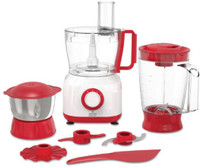 MAX STAR Master Chef 800 Watt 800 W Food Processor(Red)
