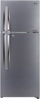 View LG 260 L Frost Free Double Door 2 Star (2020) Refrigerator(Dazzle Steel, GL-S292RDSY)  Price Online