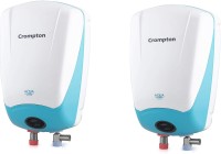 CROMPTON 3 L Instant Water Geyser (3 L Instant Water Geyser, Blue/White)