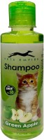 PETS EMPIRE Naturally Organic Body Shampoo for Pets,Pack of 1 (Green Apple, 200ML) Anti-microbial, Conditioning, Anti-fungal, Anti-parasitic, Flea and Tick, Anti-dandruff, Allergy Relief, Whitening and Color Enhancing, Anti-itching, Hypoallergenic Green Apple Cat Shampoo(200 ml)