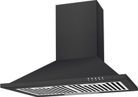 Kaff MEL BF 60 Wall Mounted Black 1025 CMH Chimney