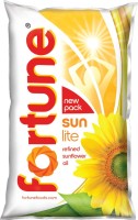 Fortune Sunlite Refined Sunflower Oil Pouch(1 L)