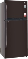 LG 437 L Direct Cool Double Door 2 Star Convertible Refrigerator(Russet Sheen, GL-T432FRS2)