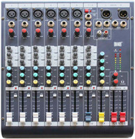 MX Live Audio Mixer 8 Channel Professional Mixer - AIR 8 Analog Sound Mixer