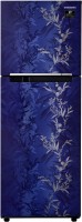 View Samsung 253 L Frost Free Double Door 2 Star (2020) Refrigerator(Mystic Overlay Blue, RT28T30226U/HL)  Price Online