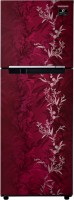 SAMSUNG 253 L Frost Free Double Door 2 Star Refrigerator(Mystic Overlay Red, RT28T30226R/HL)
