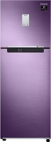 SAMSUNG 244 L Frost Free Double Door 2 Star Refrigerator  with Curd Maestro(Luxe Purple, RT28T3522RU/HL)