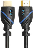 C&E CNE622750 38.1 m HDMI Cable(Compatible with TV, Laptop, Black)