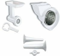KITCHEN AID KGSSA Mixer Attachment (White) - Pack Of 2 Mixer Blender Blade