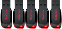 SanDisk Cruzr Blade 64 GB Pen Drive (Red) 64 GB Pen Drive(Black, Red)