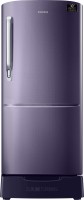 SAMSUNG 192 L Direct Cool Single Door 3 Star Refrigerator with Base Drawer(Pebble Blue, RR20T182YUT/HL)