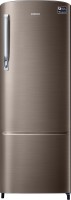 View Samsung 255 L Direct Cool Single Door 3 Star (2020) Refrigerator(Luxe Brown, RR26T373YDX/HL)  Price Online