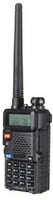 Joyance UV-R Walkie Talkie 4-5km Range, 16 Channel, with Earpiece,FM Radio, Led Torch UV-5R Walkie Talkie Walkie Talkie(Black)