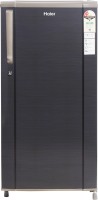Haier 181 L Direct Cool Single Door 2 Star Refrigerator(Black Brushline, HED-1812BKS-E)