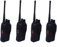 Joyance BF 400-470 MHz 16 CH CTCSS / DCS with Earpiece Handheld Amateur Radio Walkie Talkie 2 Way Radio Long Range (Pack Of 4) Walkie Talkie(Black)