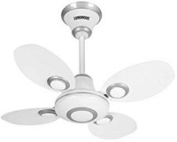 LUMINOUS Petalaire - Pack of 2 600 mm 4 Blade Ceiling Fan(White, Pack of 2)
