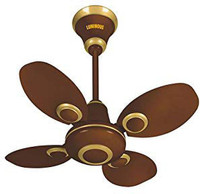 LUMINOUS Petalaire - Pack of 2 600 mm 4 Blade Ceiling Fan(Brown, Pack of 2)
