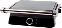 Haden Slate Grey 2 in 1 Panini Press & Grill Grill(Black)