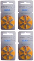 Power one P10 Hearing Aid Battery (6X4 Pack) 24 Nos PowerOne-10no-24Battery Stethoscope Case(Yellow)
