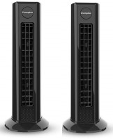 Crompton Air Buddy Kitchen Pack of 2 Tower Fan(Black, Pack of 2)