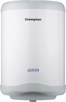 Crompton 10 L Storage Water Geyser (SWH 10 LT, Gemma Plastic White-Grey, White & Grey)