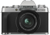 FUJIFILM X Series X-T200 Mirrorless Camera Body with 15-45 mm Lens(Silver)