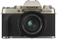 FUJIFILM X Series X-T200 Mirrorless Camera Body with 15-45 mm Lens(Gold)