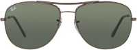 Ray-Ban Aviator Sunglasses(For Men, Green)