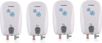 Crompton 1 L Instant Water Geyser (WGBliss Pack of 4, White)