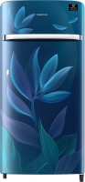 View Samsung 198 L Direct Cool Single Door 5 Star (2020) Refrigerator(Paradise Blue, RR21T2G2W9U/HL)  Price Online
