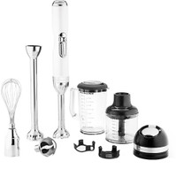 KITCHEN AID Pro Line 5KHB3581DFP 200 Watts Cordless Hand Blender with Accessories (Frosted Pearl) 200 W Hand Blender(Frosted Pearl)