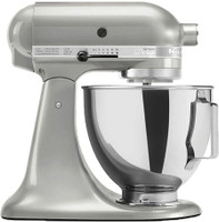 KITCHEN AID 5KSM150PSDSR SIPHON COFFEE BREWER ONYX BLACK 300 Mixer Grinder (1 Jar, Silver)