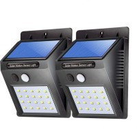 GaxQuly 20 LED Bright Outdoor Security Lights with Motion Sensor Solar Powered Wireless Waterproof Night Spotlight for Outdoor/Garden Wall, Solar Lights for Home Solar Light Set(Wall Mounted Pack of 2)