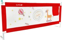LuvLap Comfy Bed Rail Guard for Baby/Kids Safety - Portable & Foldable Bed Rail(Red)