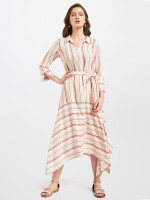 AND Women Fit and Flare Multicolor Dress