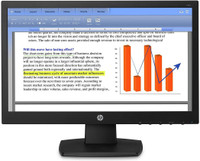 HP 18.5 inch HD+ Monitor (AV5E94A7)(Response Time: 5 ms)