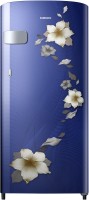 SAMSUNG 192 L Direct Cool Single Door 2 Star Refrigerator(Star Flower Blue, RR19T1Y1BU2/HL)