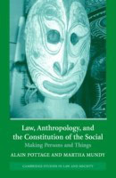 Law, Anthropology, and the Constitution of the Social(English, Hardcover, unknown)