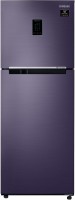 SAMSUNG 324 L Frost Free Double Door 2 Star Convertible Refrigerator(Pebble Blue, RT34T4542UT/HL)