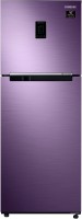 SAMSUNG 324 L Frost Free Double Door 2 Star Convertible Refrigerator(Luxe Purple, RT34T4542RU/HL)