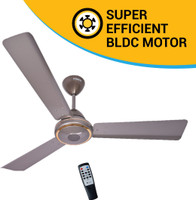 Atomberg Studio 1200 mm BLDC Motor with Remote 3 Blade Ceiling Fan(Sand Grey, Pack of 1)