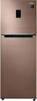SAMSUNG 324 L Frost Free Double Door 3 Star Convertible Refrigerator(Refined Bronze, RT34T4533DP/HL)