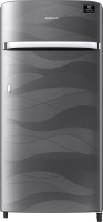 SAMSUNG 198 L Direct Cool Single Door 4 Star Refrigerator(Inox Wave, RR21T2G2XNV/HL)