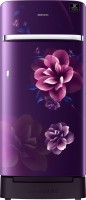 View Samsung 198 L Direct Cool Single Door 4 Star (2020) Refrigerator with Base Drawer(Camellia Purple, RR21T2H2XCR/HL)  Price Online