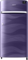 SAMSUNG 198 L Direct Cool Single Door 4 Star Refrigerator(Purple Wave, RR21T2G2XRV/HL)