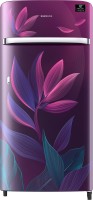 SAMSUNG 198 L Direct Cool Single Door 4 Star Refrigerator(Paradise Purple, RR21T2G2X9R/HL)
